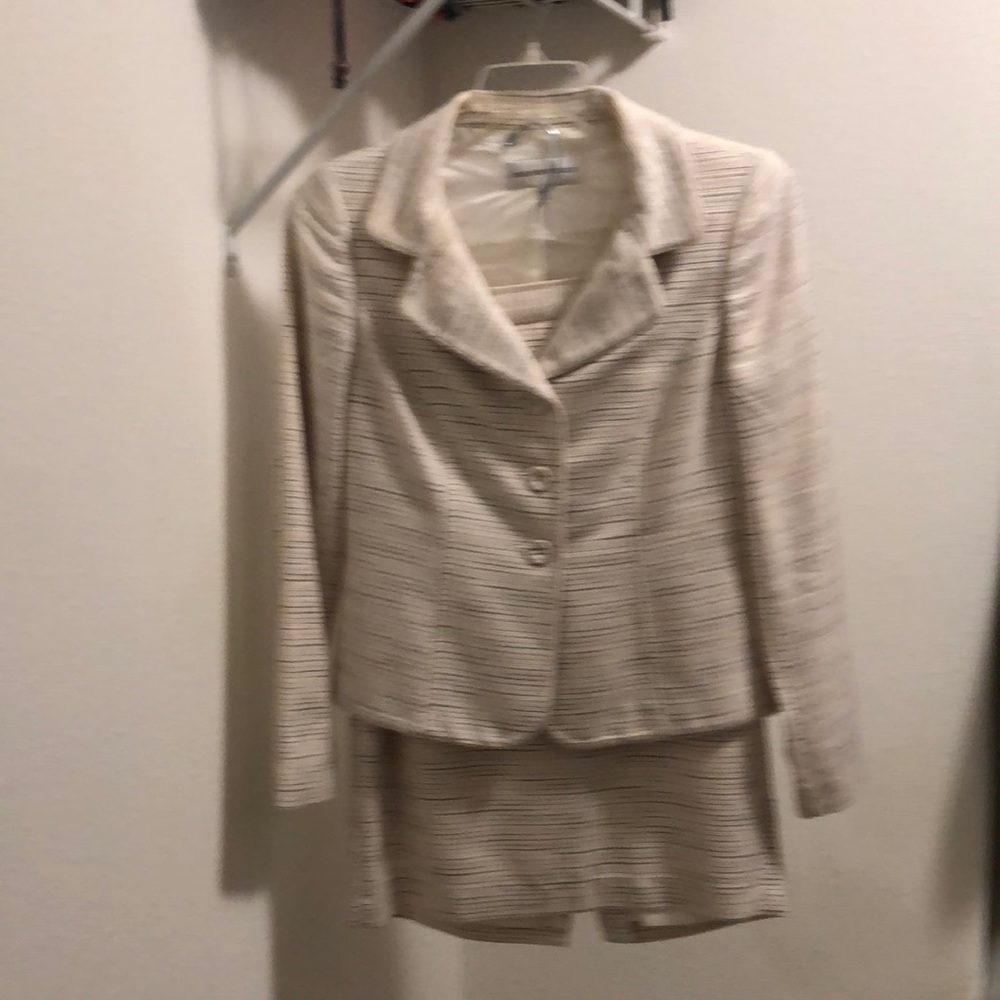 Calvin Klein 2 piece blazer & skirt suit.